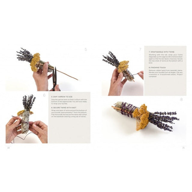 Creating Smudge Sticks: 15 Projects to Remove Negative Energy and Promote Wellness (Hardcover) by Peg Couch - Magick Magick.com