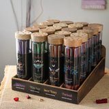 Dark Forest Glass Incense Display Set (20 Packs of 30 Sticks) - Magick Magick.com