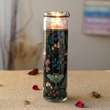 Dark Forest Wildberry Glass Candle - Magick Magick.com