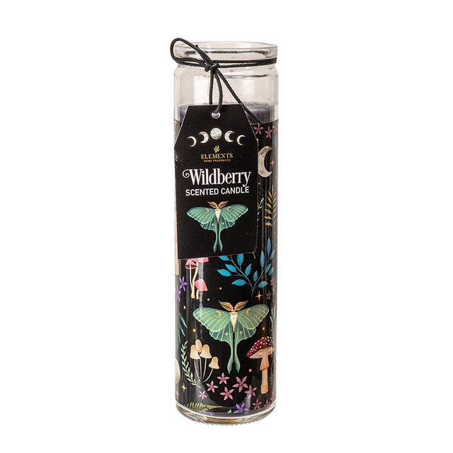 Dark Forest Wildberry Glass Candle - Magick Magick.com