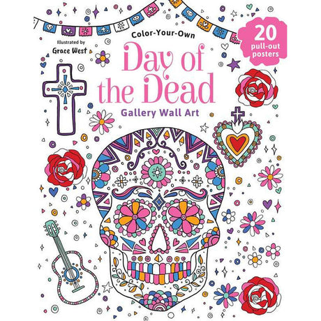 Day of the Dead: Coloring Book by Grace West - Magick Magick.com