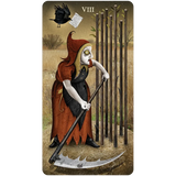 Deviant Moon Tarot Borderless Mini by Patrick Valenza - Magick Magick.com