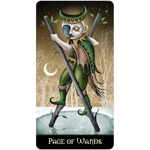 Deviant Moon Tarot Borderless Mini by Patrick Valenza - Magick Magick.com