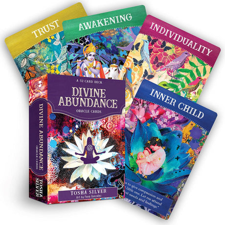 Divine Abundance Oracle Cards by Tosha Silver, Fena Gonzalez - Magick Magick.com