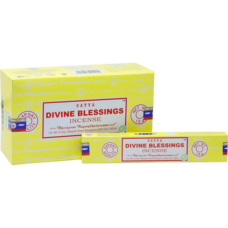 Divine Blessings Satya Incense Sticks 15 gram - Magick Magick.com