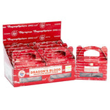 Dragon's Blood Satya Backflow Dhoop Incense Cones (24 Pack) - Magick Magick.com