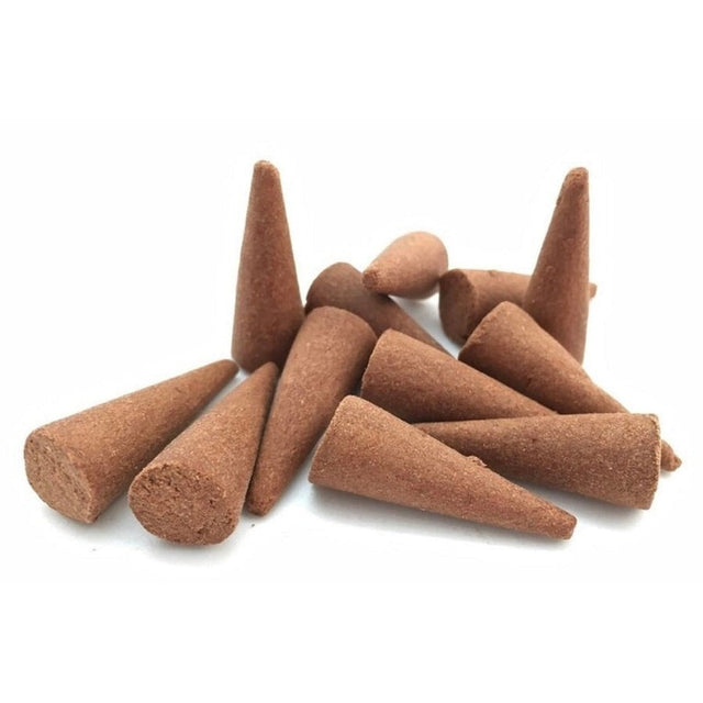 Dragon's Blood Satya Dhoop Incense Cones (12 Pack) - Magick Magick.com