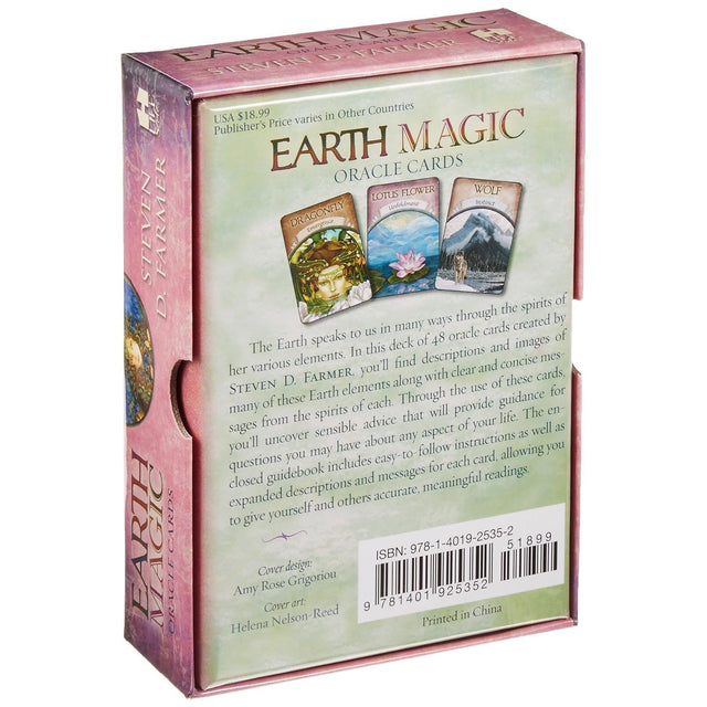 Earth Magic Oracle Cards by Steven D. Farmer - Magick Magick.com