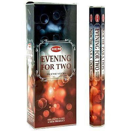 Evening for Two HEM Incense Stick 20 Pack - Magick Magick.com