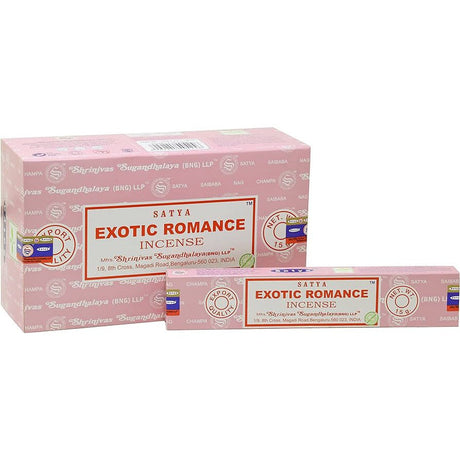 Exotic Romance Satya Incense Sticks 15 gram - Magick Magick.com