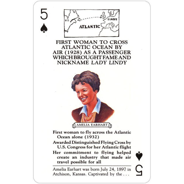 Famous Women in American History Playing Cards by U.S. Game Systems, Inc. - Magick Magick.com