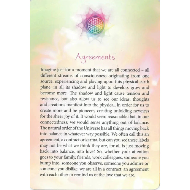 Flower of Life Guidance Cards by Denise Jarvie - Magick Magick.com