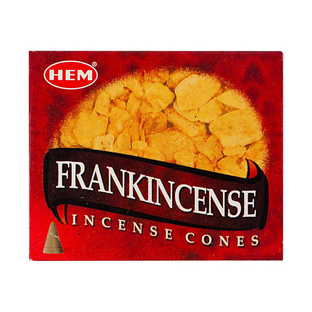 Frankincense HEM Cone Incense (10 Cones) - Magick Magick.com