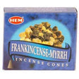 Frankincense & Myrrh HEM Cone Incense (10 Cones) - Magick Magick.com
