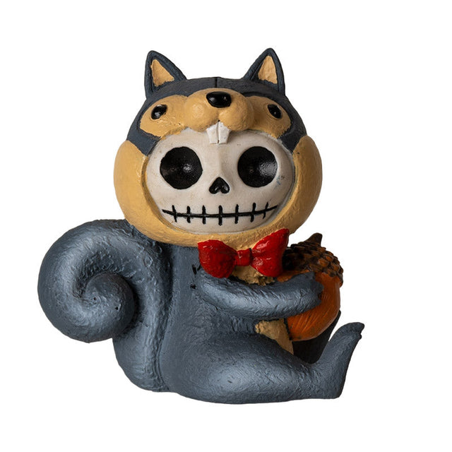 Furrybones Statue - Nibbles Squirrel - Magick Magick.com