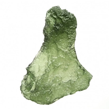 Genuine Moldavite Angel Chime Rough Gemstone - 10.0 grams / 50 ct (49 x 33 x 7 mm) - Magick Magick.com