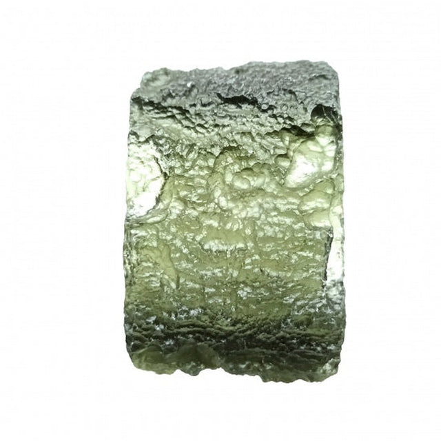 Genuine Moldavite Angel Chime Rough Gemstone - 17.1 grams / 86 ct (42 x 26 x 7 mm) - Magick Magick.com