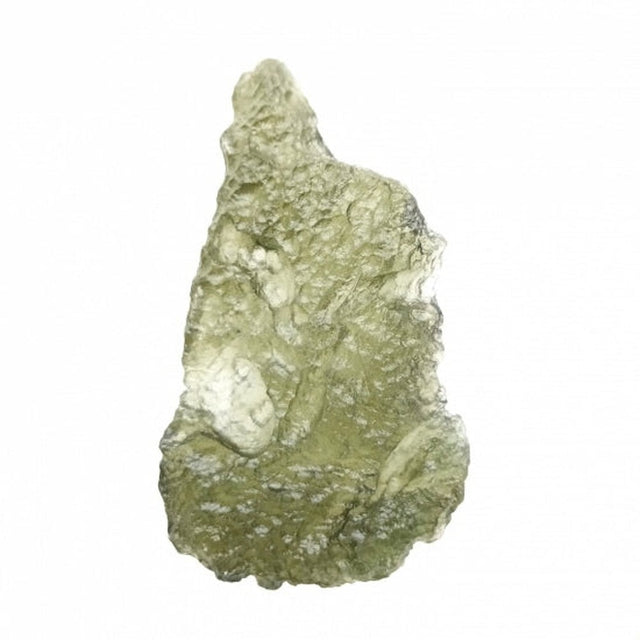 Genuine Moldavite Angel Chime Rough Gemstone - 7.6 grams / 38 ct (43 x 25 x 5 mm) - Magick Magick.com