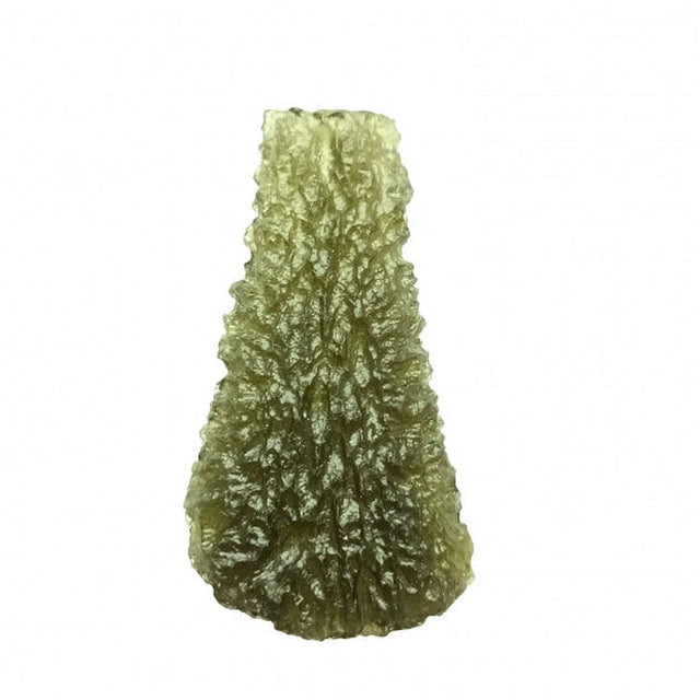 Genuine Moldavite Rough Gemstone - 10.0 grams / 50 ct (44 x 24 x 8 mm) - Magick Magick.com