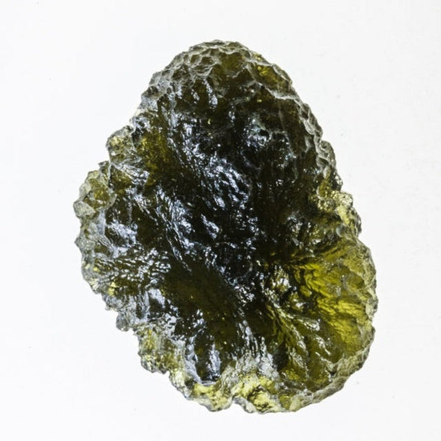 Genuine Moldavite Rough Gemstone - 10.2 grams / 51 ct (30 x 23 x 19 mm) - Magick Magick.com