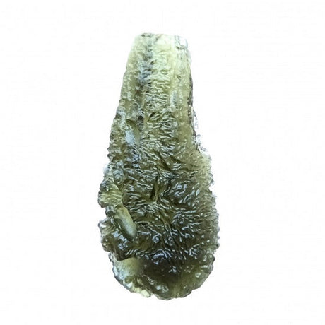 Genuine Moldavite Rough Gemstone - 10.4 grams / 52 ct (47 x 21 x 9 mm) - Magick Magick.com