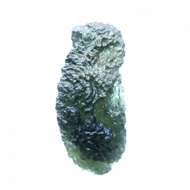 Genuine Moldavite Rough Gemstone - 10.7 grams / 54 ct (41 x 18 x 10 mm) - Magick Magick.com