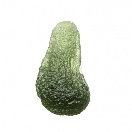 Genuine Moldavite Rough Gemstone - 12.0 grams / 60 ct (39 x 22 x 15 mm) - Magick Magick.com