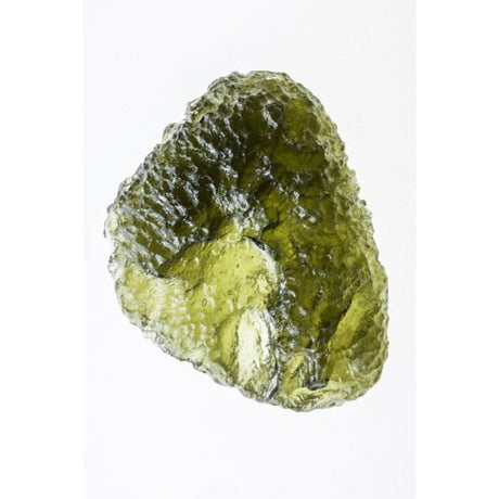 Genuine Moldavite Rough Gemstone - 12.2 grams / 61 ct (36 x 27 x 11 mm) - Magick Magick.com