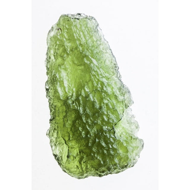 Genuine Moldavite Rough Gemstone - 12.2 grams / 61 ct (41 x 22 x 11 mm) - Magick Magick.com