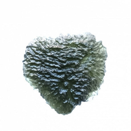 Genuine Moldavite Rough Gemstone - 12.3 grams / 62 ct (34 x 34 x 8 mm) - Magick Magick.com