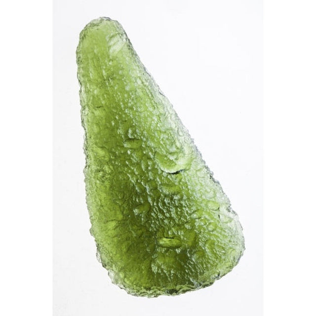 Genuine Moldavite Rough Gemstone - 12.5 grams / 63 ct (49 x 24 x 9 mm) - Magick Magick.com