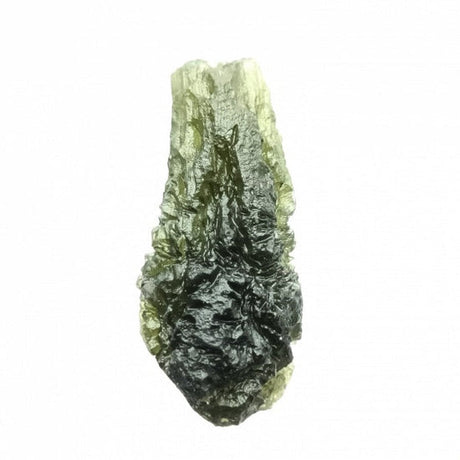 Genuine Moldavite Rough Gemstone - 12.6 grams / 63 ct (41 x 18 x 16 mm) - Magick Magick.com