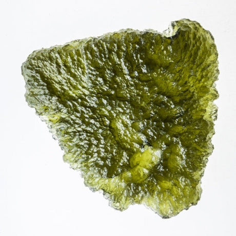 Genuine Moldavite Rough Gemstone - 12.7 grams / 64 ct (36 x 36 x 6 mm) - Magick Magick.com