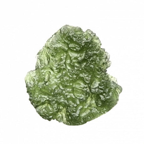 Genuine Moldavite Rough Gemstone - 14.0 grams / 70 ct (37 x 36 x 11 mm) - Magick Magick.com