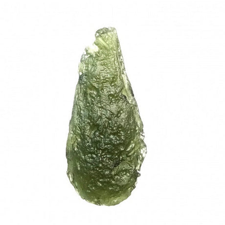 Genuine Moldavite Rough Gemstone - 14.0 grams / 70 ct (50 x 23 x 11 mm) - Magick Magick.com