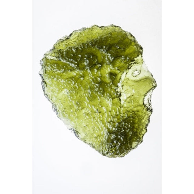 Genuine Moldavite Rough Gemstone - 14.4 grams / 72 ct (44 x 34 x 7 mm) - Magick Magick.com