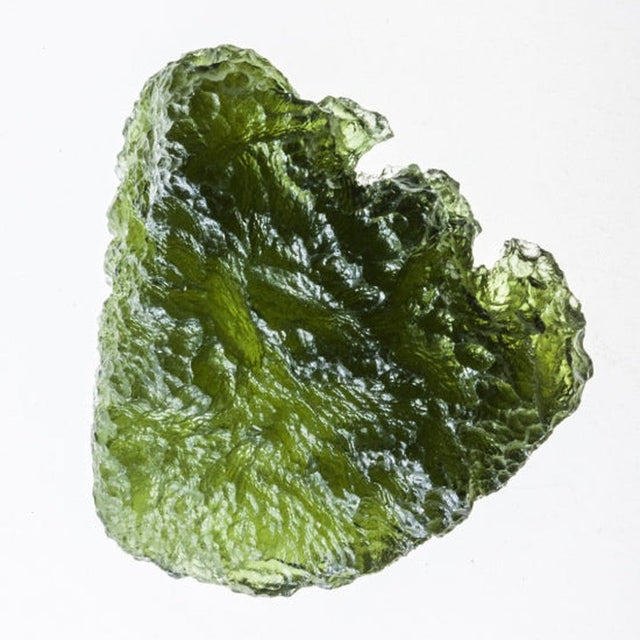 Genuine Moldavite Rough Gemstone - 14.7 grams / 74 ct (31 x 30 x 14 mm) - Magick Magick.com