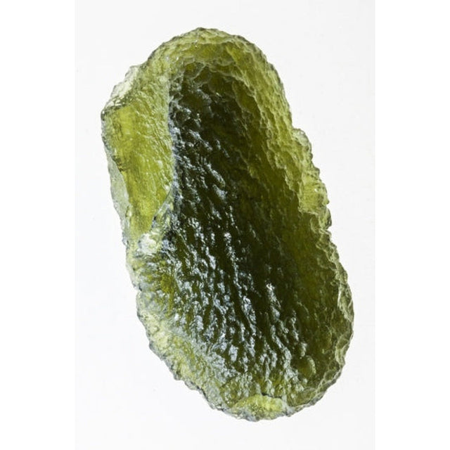 Genuine Moldavite Rough Gemstone - 14.8 grams / 74 ct (40 x 21 x 12 mm) - Magick Magick.com