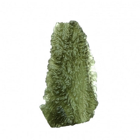 Genuine Moldavite Rough Gemstone - 18.0 grams / 90 ct (57 x 30 x 8 mm) - Magick Magick.com