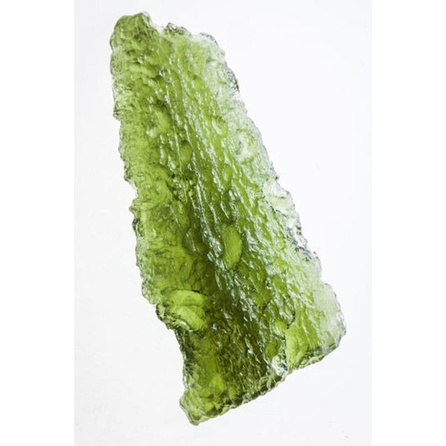 Genuine Moldavite Rough Gemstone - 18.1 grams / 91 ct (55 x 25 x 10 mm) - Magick Magick.com