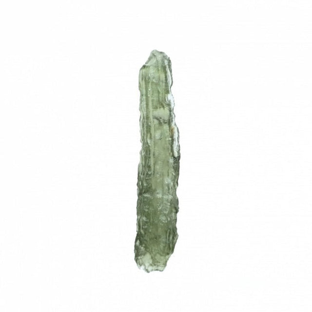 Genuine Moldavite Rough Gemstone - 1.8 grams / 9 ct (39 x 7 x 5 mm) - Magick Magick.com