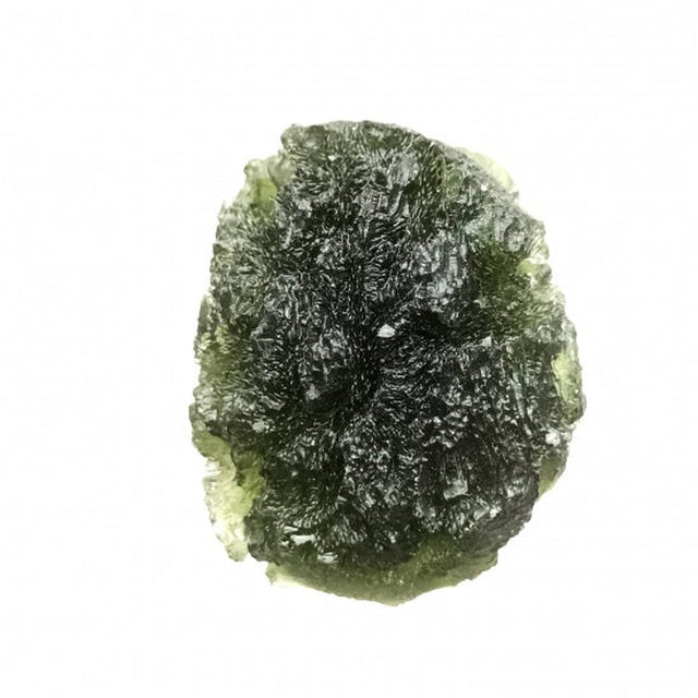 Genuine Moldavite Rough Gemstone - 21.9 grams / 110 ct (35 x 29 x 18 mm) - Magick Magick.com