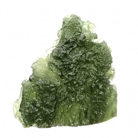 Genuine Moldavite Rough Gemstone - 21.9 grams / 110 ct (42 x 39 x 10 mm) - Magick Magick.com