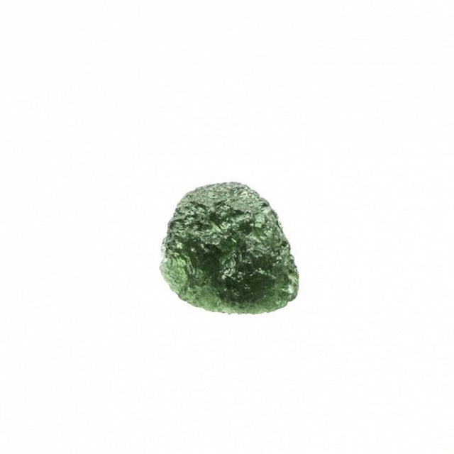 Genuine Moldavite Rough Gemstone - 2.6 grams / 13 ct (15 x 12 x 11 mm) - Magick Magick.com