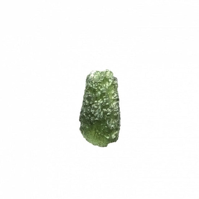 Genuine Moldavite Rough Gemstone - 2.6 grams / 13 ct (21 x 11 x 9 mm) - Magick Magick.com
