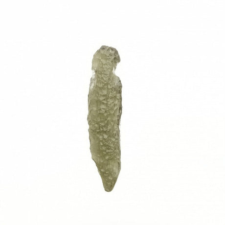 Genuine Moldavite Rough Gemstone - 2.8 grams / 14 ct (39 x 9 x 6 mm) - Magick Magick.com