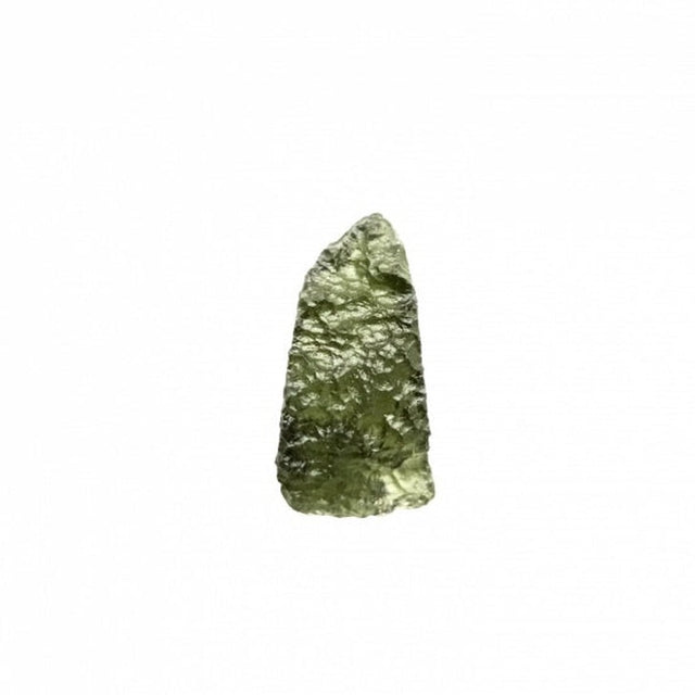 Genuine Moldavite Rough Gemstone - 2.9 grams / 15 ct (23 x 11 x 7 mm) - Magick Magick.com