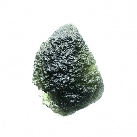 Genuine Moldavite Rough Gemstone - 32.0 grams / 160 ct (42 x 31 x 20 mm) - Magick Magick.com