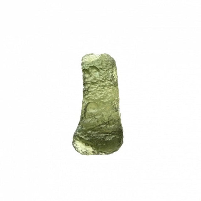 Genuine Moldavite Rough Gemstone - 3.1 grams / 16 ct (27 x 13 x 6 mm) - Magick Magick.com