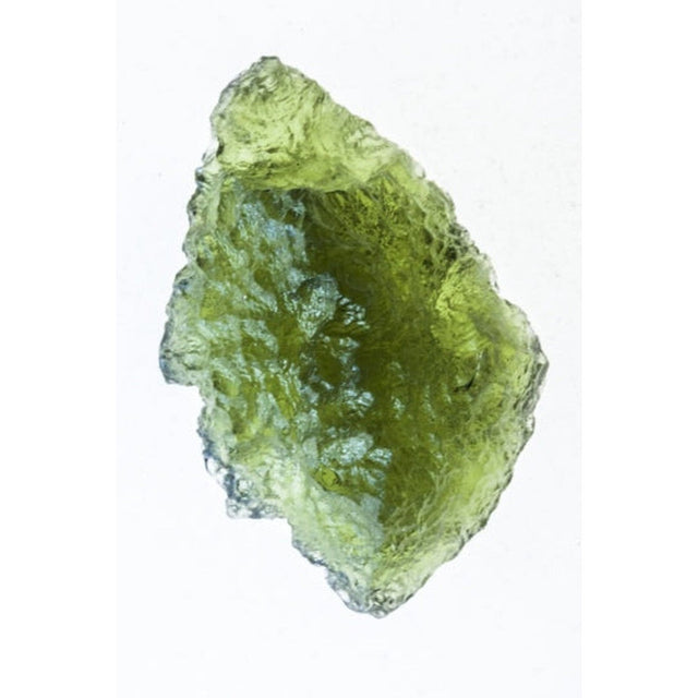 Genuine Moldavite Rough Gemstone - 3.4 grams / 17 ct (24 x 16 x 8 mm) - Magick Magick.com